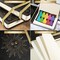 Planner 2025-2026 - Academic Planner 2025-2026, July 2025 - June 2026, 5.75" x 8.25", Weekly and Monthly, Faux Leather with Back Pocket & 40 Notes Pages - The Sun